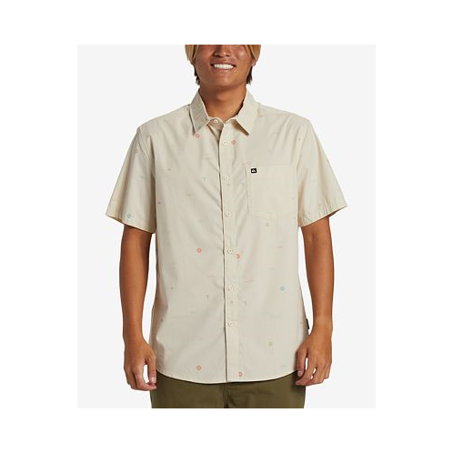 Quiksilver Mens Mini Mo Classic Short Sleeve Shirt
