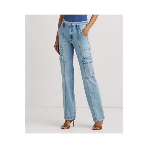 POLO Ralph Lauren Womens Straight Cargo Jeans