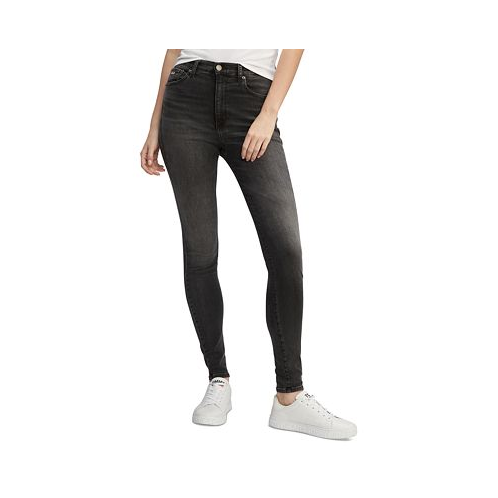 Tommy Jeans Womens Sylvia High Rise Skinny-Leg Jeans