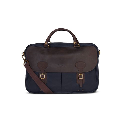 Barbour Mens Waxed Cotton Briefcase