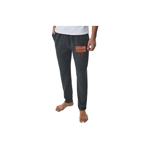 Concepts Sport Mens Charcoal Chicago Bears Resonance Tapered Lounge Pants