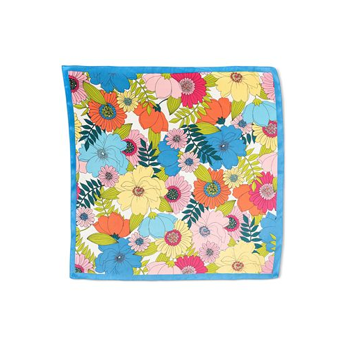 On 34th Womens Spring Has Sprung Floral Square Scarf
