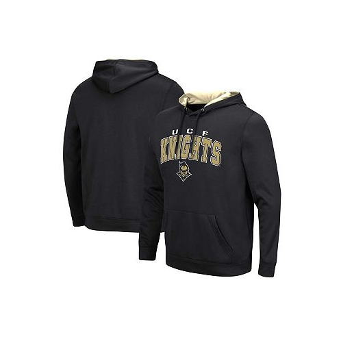 Colosseum Mens Black UCF Knights Resistance?Pullover Hoodie