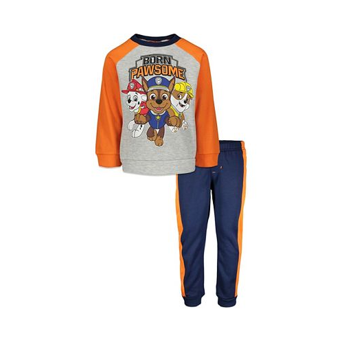 Paw Patrol Nickelodeon Marshall Chase Rocky Rubble Skye Fleece Sweatshirt and Pants Set Toddler| Child Boys