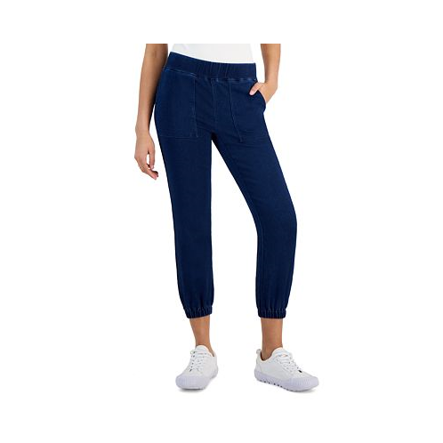 Tinseltown Juniors Pull-On High-Rise Jogger Pants