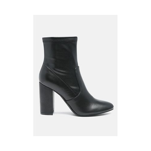 London Rag moonstone block heeled boots