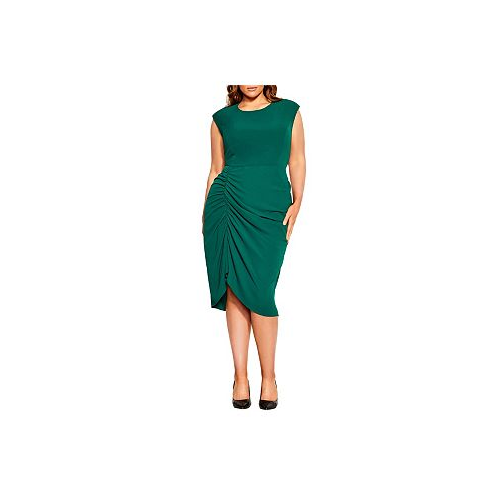 CITY CHIC Plus Size Side Ruch Dress