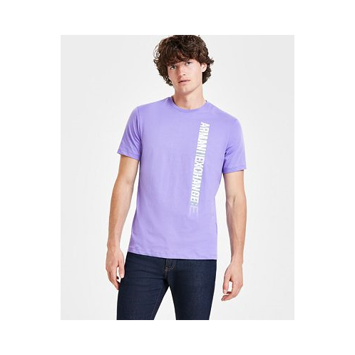 A|X Armani Exchange Mens Short Sleeve Crewneck Logo Graphic T-Shirt