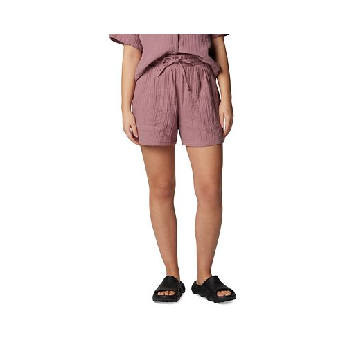 Columbia Womens Holly Hideaway Breezy Cotton Shorts
