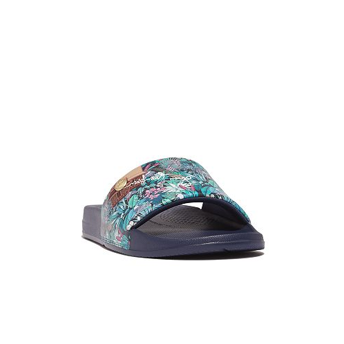 FitFlop Womens Iqushion X Jim Thompson Limited-Edition Slides