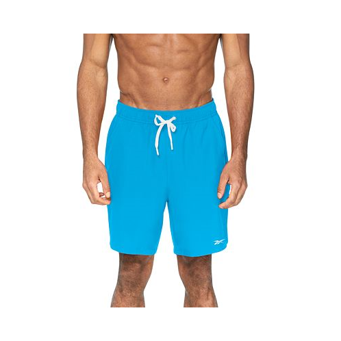 Reebok Mens Core Volley Four-Way Stretch Quick-Dry 9 Swim Trunks
