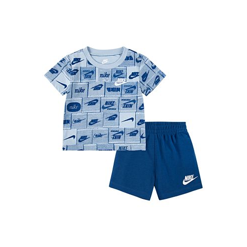 Nike Baby Boys Dri-Fit Icon T-shirt and Mesh Shorts Set
