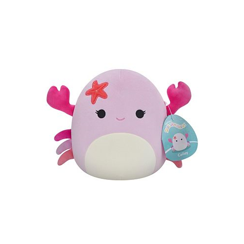 Squishmallows 8 Cailey Pink Crab with Starfish Pin Plush