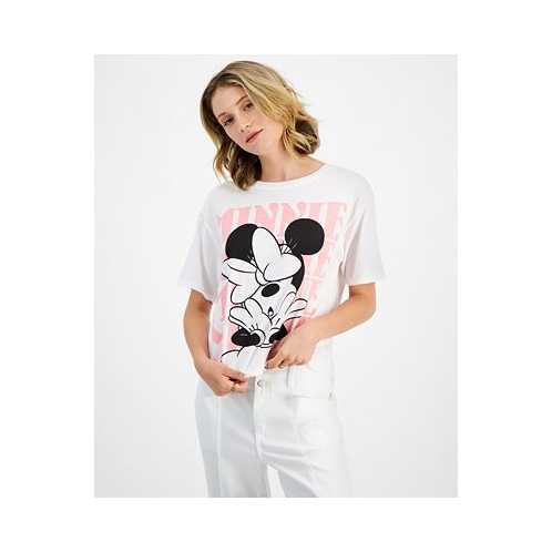 Disney Juniors Minnie Mouse Graphic Crewneck T-Shirt