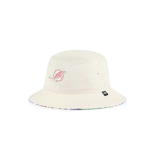 47 Brand Womens Natural Miami Dolphins Pollinator Bucket Hat