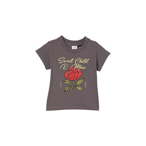 COTTON ON Baby Boys and Baby Girls Guns N Roses Short Sleeve License Tee