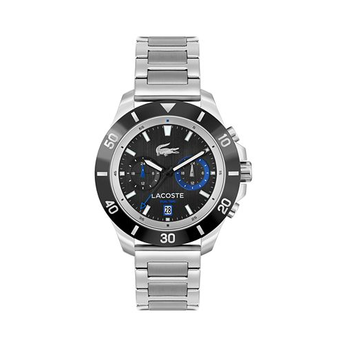 Lacoste Mens Toranga Stainless Steel Bracelet Watch 44mm