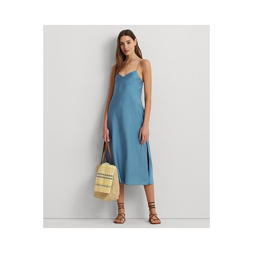 POLO Ralph Lauren Womens Satin Charmeuse Slip Dress