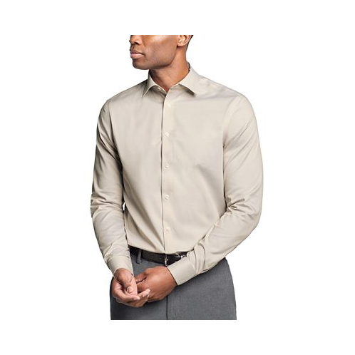Calvin Klein Mens Steel Plus Regular Fit Modern Pin Cord Dress Shirt