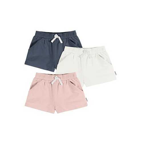 Gerber Baby Girls Baby Knit Shorts 3-Pack