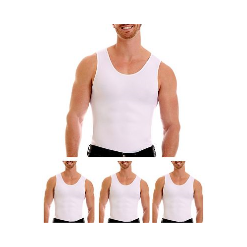 Mens Big & Tall Insta Slim 3 Pack Compression Muscle Tank T-Shirts