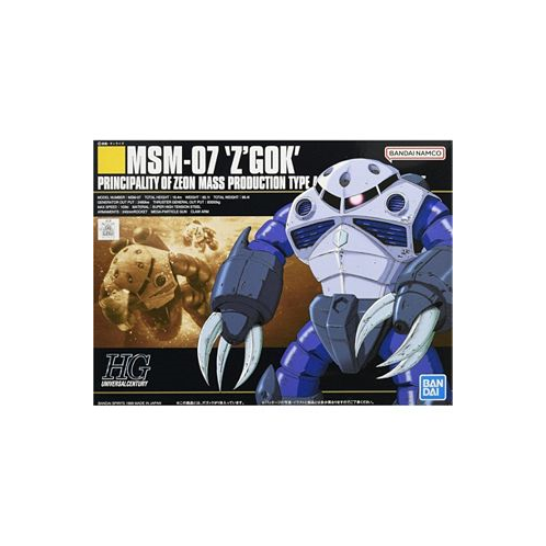 Bandai Mobile Suit Gundam HG MSM-07 ZGok 1:144 Scale Model Kit