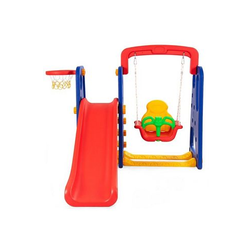 Slickblue 3-in-1 Junior Children Climber Slide Playset