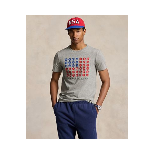 Polo Ralph Lauren Mens Custom Slim Fit Team USA T-Shirt