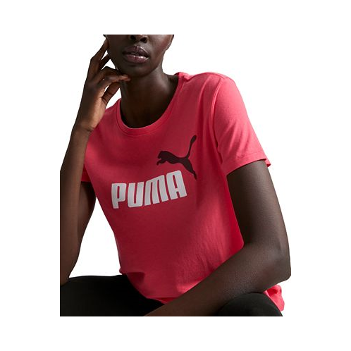 Puma Womens Essentials Graphic Short Sleeve T-Shirt