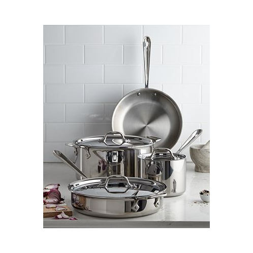All-Clad D3 Stainless Steel Cookware Set 7 Piece
