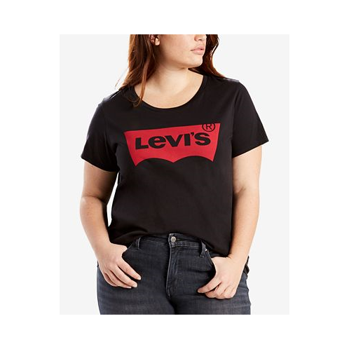 Levis Trendy Plus Size Perfect Logo Cotton T-Shirt