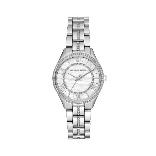 Michael Kors Womens Mini Lauryn Stainless Steel Bracelet Watch 33mm