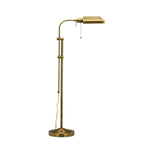 Cal Lighting Antique Bronze Pharmacy Floor Lamp with Adjustable Pole