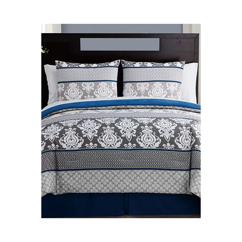 VCNY Home CLOSEOUT! Beckham 8-Pc. Damask Full Comforter Set