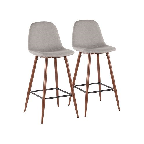 Lumisource Stackable Barstool Set of 2