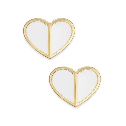 Kate spade new york Gold-Tone Heart Stud Earrings