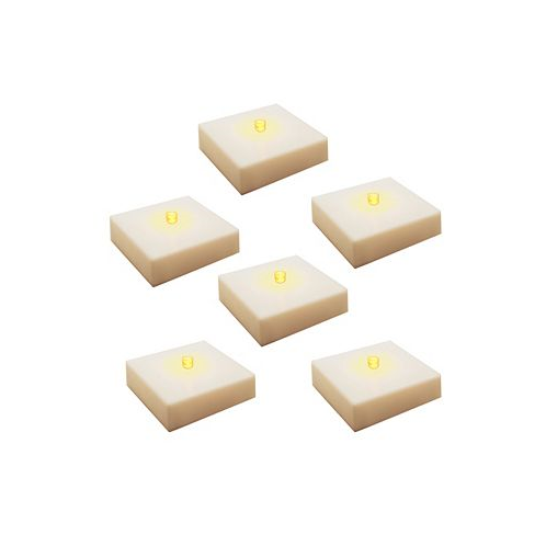 JH Specialties Inc/Lumabase Lumabase Set of 6 Flickering Lumalite with Timer
