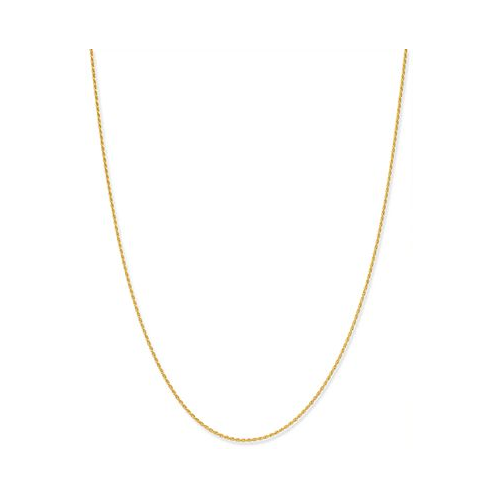 Macys Giani Bernini Thin Rope Chain 16 Necklace (1.5mm) in 18k Gold-Plate Over Sterling Silver Created for (Also in Sterling Silver)