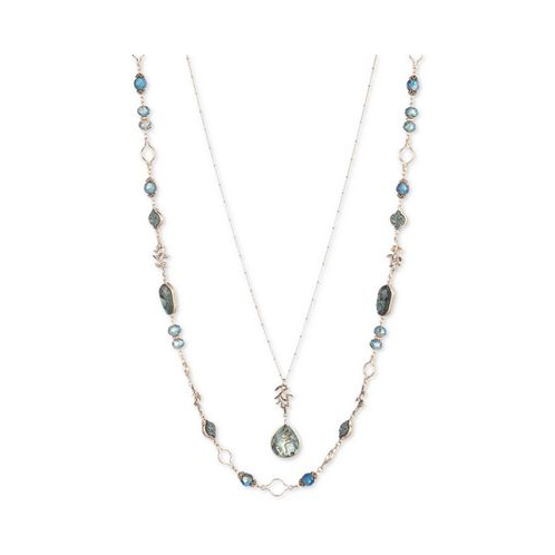 Lonna & lilly Gold-Tone Stone & Bead 28 Layered Necklace