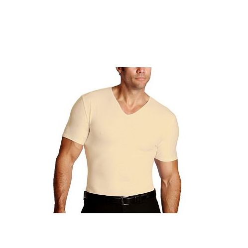 Insta Slim Mens Compression Short Sleeve V-Neck T-Shirt