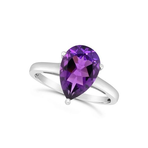 Macys Amethyst (2-5/8 ct. t.w.) Ring in Sterling Silver. Also Available in Citrine