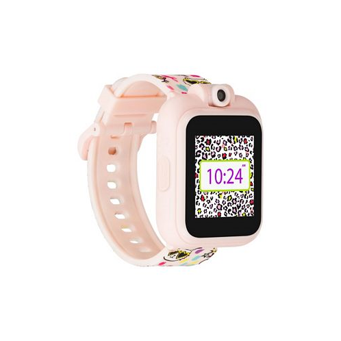 Playzoom Kids 2 Blush Cat Print Tpu Strap Smart Watch 41mm