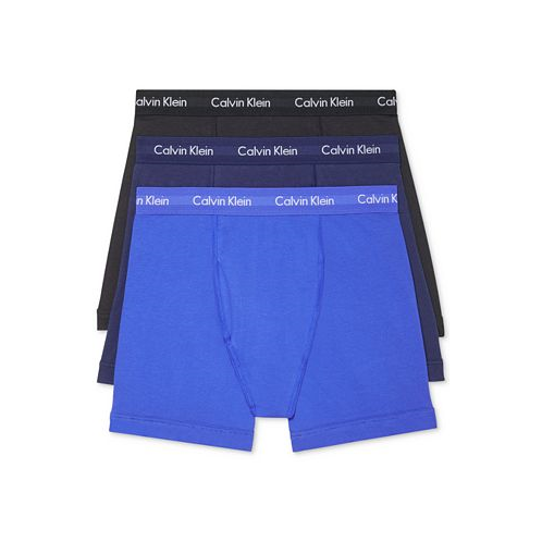Calvin Klein Mens 3-Pack Cotton Stretch Boxer Briefs Underwear