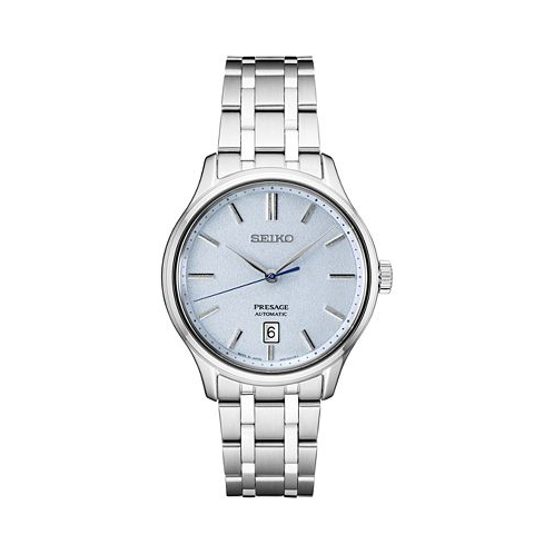 Seiko Mens Automatic Presage Stainless Steel Bracelet Watch 42mm