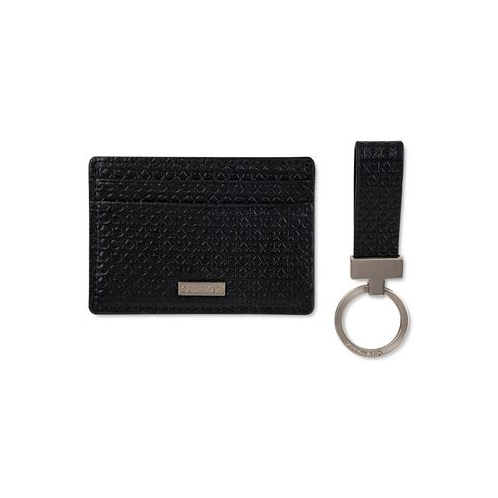 Calvin Klein Mens Micro CK Cardcase With Key Wallet