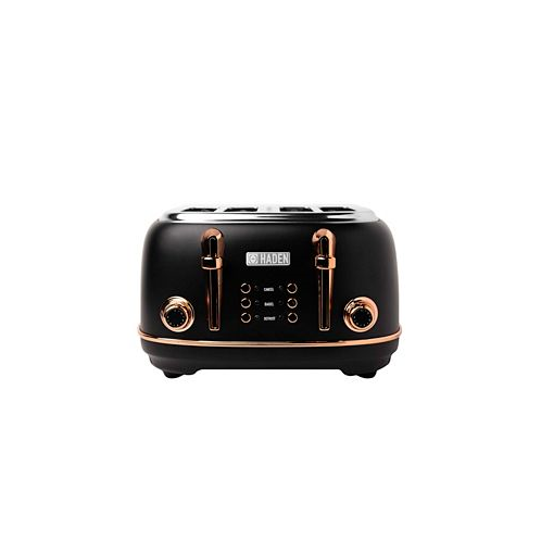 Haden Heritage 4-Slice Toaster with Browning Control Cancel Bagel and Defrost Settings - 75042