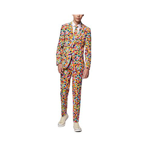 OppoSuits Big Boys 3-Piece Confetteroni Party Suit Set