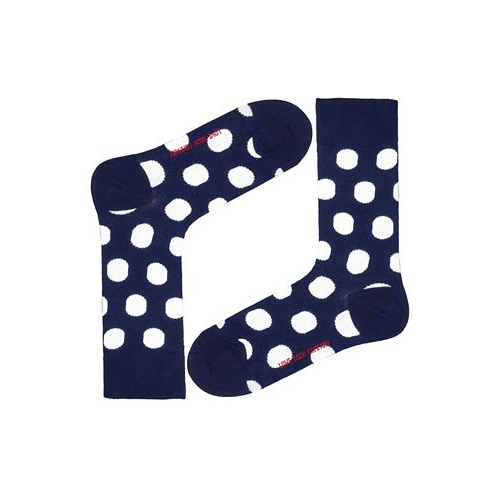 Love Sock Company Big Polka Cotton Polka Dots Crew Socks