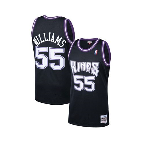 Mitchell & Ness Mens Jason Williams Black Sacramento Kings 2000-01 Hardwood Classics Swingman Player Jersey