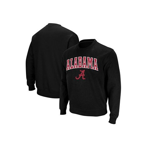 Colosseum Mens Alabama Crimson Tide Arch Logo Crew Neck Sweatshirt